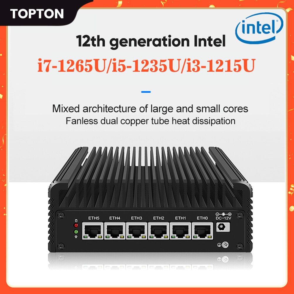 12th Gen ˴ ȣ 2.5G ȭ   i7 i5 i3 Ƽ 8505 6x  i226-V Ҹ ̴ PC  Proxmox WiFi6